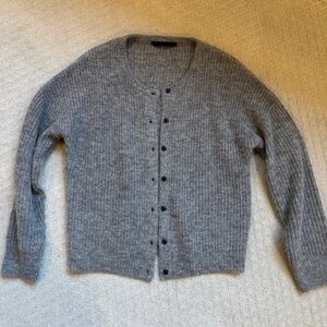 Jenni Kayne Hayes Crewneck Cardigan Sweater